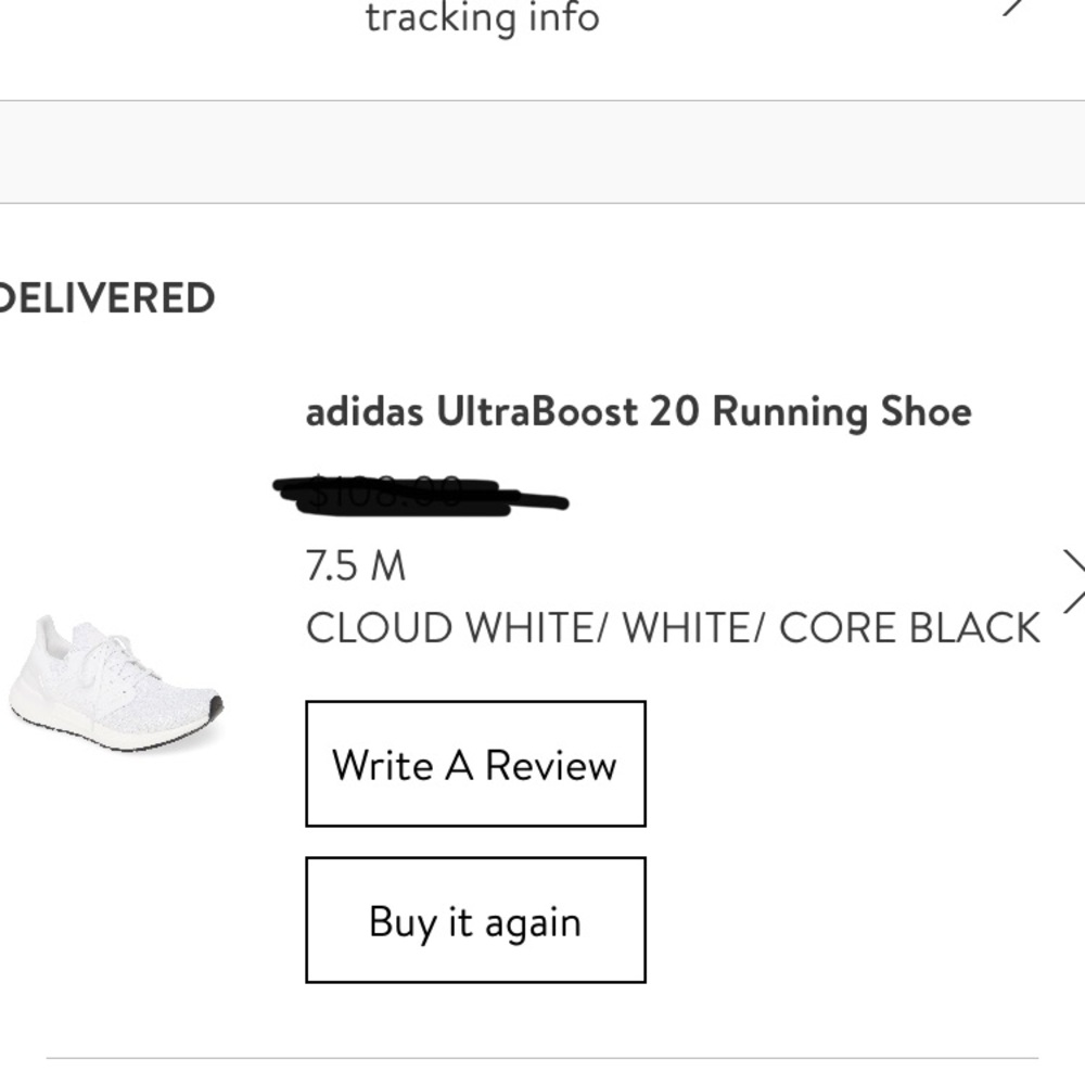**SOLD** Adidas Ultraboost White - Picture 11 of 12